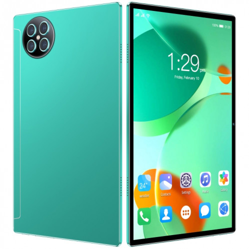 Tablette PC X90 4G LTE, 10,1 pouces, 4 Go + 64 Go, Android 8.1 MTK6755 Octa-core 2.0GHz, Support Dual SIM / WiFi / Bluetooth / GPS (Vert) SH028G85-016