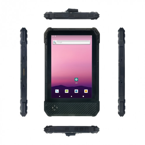 Tablette durcie EV10 4G, 10,1 pouces, 4 Go + 64 Go, IP68 étanche antichoc antipoussière, Android 11 MT6771 Octa Core, prise en charge NFC/GPS/WiFi/BT, prise US (noir) SH065B1187-05