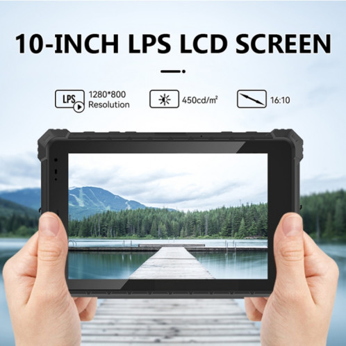 Tablette robuste CENAVA A10ST 4G, 10,1 pouces, 8 Go + 128 Go, IP68 étanche antichoc antipoussière, Android 10.0 MT6771 Octa Core, prise en charge GPS/WiFi/BT/NFC, prise américaine SC69US1625-012