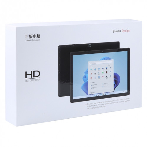 Tablette PC LZ1003, 10,1 pouces, 8 Go + 128 Go, Windows 11, Intel Gemini Lake N4000 Dual Core, clavier non inclus SH10791596-010
