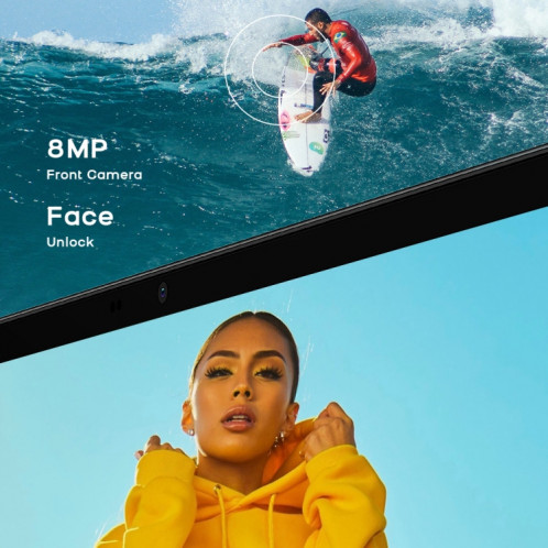 HEADWOLF Hpad2 4G LTE, 10,95 pouces, 8 Go + 256 Go, Android 11 Unisoc T618 Octa Core jusqu'à 2,0 GHz, prise en charge de la double carte SIM, du WiFi et du Bluetooth, version globale avec Google Play, prise américaine SH96TK713-011