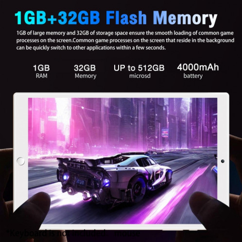 Tablette d'appel téléphonique P15 Tab15 3G, 10,1 pouces, 1 Go + 32 Go, Android 5.1 MT6592 Quad Core, Prise en charge double SIM, WiFi, BT, GPS (noir) SH508B225-014
