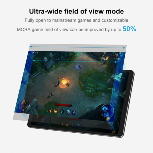 Tablette de jeu Wi-Fi antireflet Lenovo LEGION Y700 2025 de 8,8 pouces, 16 Go + 512 Go, Android 14, Qualcomm Snapdragon 8 Gen3 Octa Core (noir) SL611B1143-015