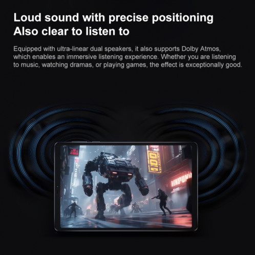 Tablette de jeu Wi-Fi antireflet Lenovo LEGION Y700 2025 de 8,8 pouces, 16 Go + 512 Go, Android 14, Qualcomm Snapdragon 8 Gen3 Octa Core (noir) SL611B1143-015