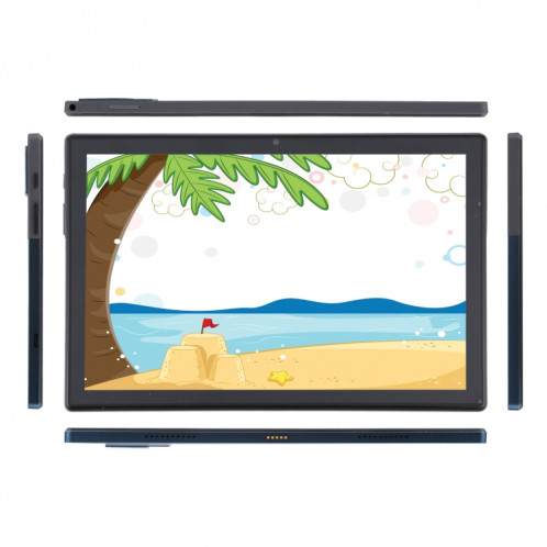 Tablet d'appel téléphonique HSD18 4G, 10,1 pouces, 3GB + 64 Go, Android 8,0 MT6797 Deca-Core, Support Dual Sim / WiFi / Bluetooth / GPS, Plug UE (Bleu) SH662L670-07