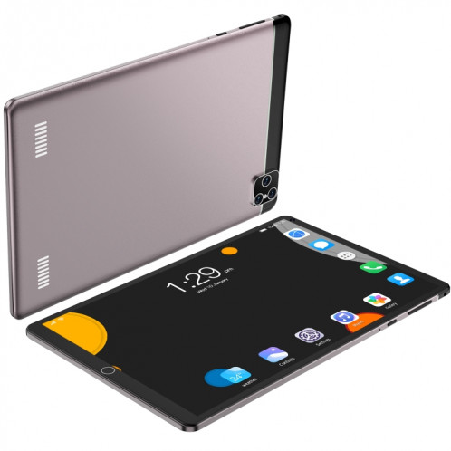 P8 3G Appel téléphonique Tablette PC, 8 pouces, 1 Go + 16 Go, Android 5.1 MT6592 Octa Core, Support Dual Sim, WiFi, Bluetooth, GPS, UK Plug (Gray) SH782H1579-07