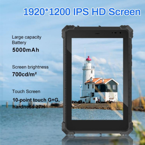 Tablette PC robuste CENAVA W10Y IP68, 8 Go + 128 Go, 10,1 pouces, Windows 11, Intel Core i5-10210Y Quad Core, SC87UK570-08