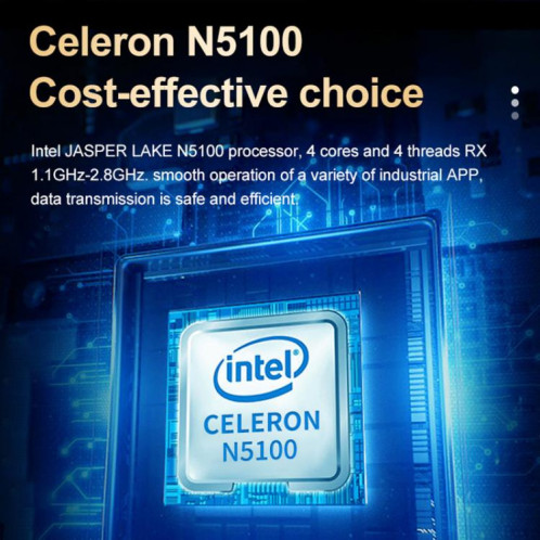 Tablette PC robuste CENAVA W10N IP68, 8 Go + 128 Go, 10,1 pouces, Windows 11, processeur Intel JASPER LAKE N5100 Quad Core, SC89EU1747-08