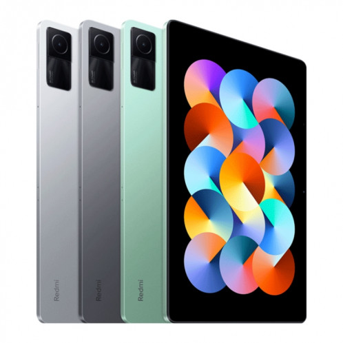 Tablette Xiaomi Redmi, 10,6 pouces, 4 Go + 128 Go, MIUI Pad 13 OS MediaTek Helio G99 Octa Core jusqu'à 2,2 GHz, batterie 8000 mAh, prise en charge BT WiFi, ne prend pas en charge Google Play (argent) SX805S795-014