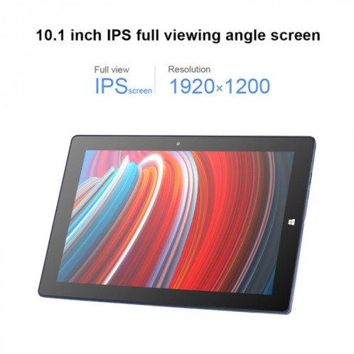 W10 2 sur 1 tablette PC, 10,1 pouces, 6 Go + 64 Go, Système Windows 10, Intel Gemini Lake N4120 Quad noyau jusqu'à 2,6 GHz, sans clavier et stylet stylos, support Dual Band Wifi & Bluetooth & TF Carte & HDMI, US Plug SH28111287-012