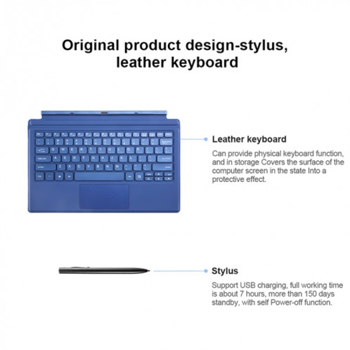 W10 2 sur 1 tablette PC, 10,1 pouces, 6 Go + 64 Go, Système Windows 10, Intel Gemini Lake N4120 Quad Core jusqu'à 2,6 GHz, avec stylo de clavier et stylet, support Double bande WiFi & Bluetooth & TF Carte & HDMI, US SH35111860-014