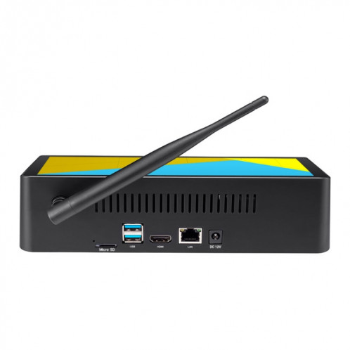 X10RK Mini Tablet PC Box, 10,1 pouces, 2GB + 32GB, Android 8.1 RK3326 Quad-core Cortex A35 A35 jusqu'à 1,5 GHz Support WiFi & Bluetooth & TF Carte & HDMI & RJ45, Fiche américaine (Noir) SH612B1240-09