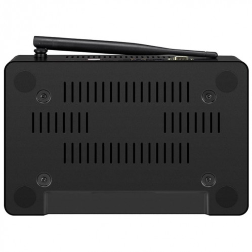 Mini PC tout-en-un PiPo H10PRO, 10,1 pouces, 16 Go + 128 Go + 512 Go, Windows 10 Intel Celeron J4125 Quad Core jusqu'à 2,7 GHz, prise en charge WiFi et carte BT et TF et HDMI et RJ45, prise US (noir) SP696B1128-013