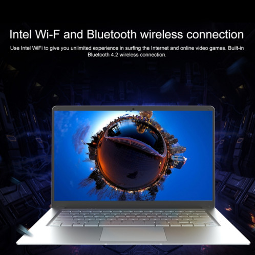 Portable Jumper EzBook S5, 14,0 pouces, 6 Go + 128 Go, Windows 10 Intel N4000 / N3350 / N4020 Livraison aléatoire CPU, support TF Carte et Bluetooth & Dual WiFi & Mini HDMI SJ4150175-015