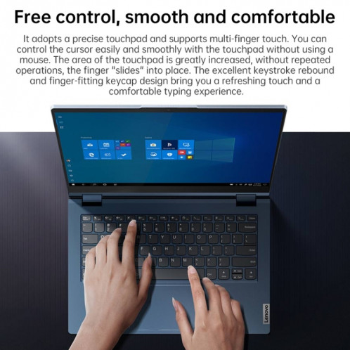 Lenovo Thinkbook 14S Portable Yoga, 14 pouces, 16 Go + 512 Go, Windows 10 Professional Edition, Intel Core I5-1135G7 quad noyau jusqu'à 4,2 GHz, support WiFi 6 & Bluetooth & HDMI, fiche américaine (bleu) SL50271657-019