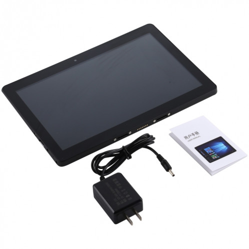 Tablette PC ES0MBFQ, 10,1 pouces, 4 Go + 64 Go, Windows 10, Intel Atom Z8300 Quad Core, prise en charge de la carte TF et HDMI et Bluetooth et double WiFi, prise US / EU (noir) SH55181211-09