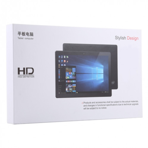 ES0MBFQ Tablet PC, 10,1 pouces, 4GB + 128 Go, Windows 10, Atel Atom Z8300 Quad Core, Support TF Card & HDMI & Bluetooth et Dual WiFi SH66301666-09