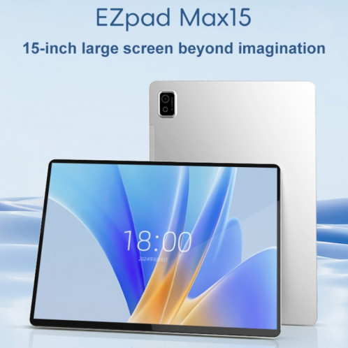 Tablette PC Jumper EZpad Max15, 8 Go + 256 Go, 15 pouces Android 14 OS MediaTek MT8781 Octa Core Réseau : 4G, prise américaine SJ10US833-018