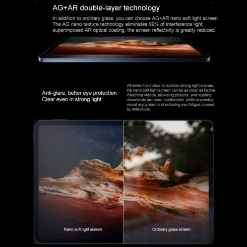 Xiaomi Pad 7 Écran Soft Light 11,2 pouces, 12 Go + 256 Go, HyperOS 2 Qualcomm Snapdragon 7+ Gen3 Octa Core (Bleu) SX920L1747-013