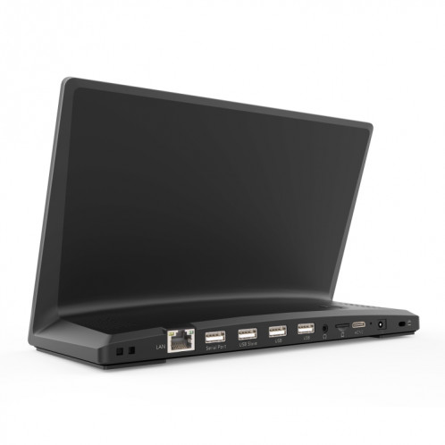 HSD1052T écran tactile LCD tout en un PC avec support, 10,1 pouces, 2 Go + 16 Go, Android 8.1 RK3228 Quad Core Cortex A17, prise en charge Bluetooth & WiFi & RJ45 & TF Card & HDMI (noir) SH052B644-05