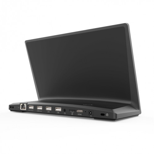 HSD1052T écran tactile LCD tout en un PC avec support, 10,1 pouces, 2 Go + 16 Go, Android 8.1 RK3228 Quad Core Cortex A17, prise en charge Bluetooth & WiFi & RJ45 & TF Card & HDMI (noir) SH052B644-05