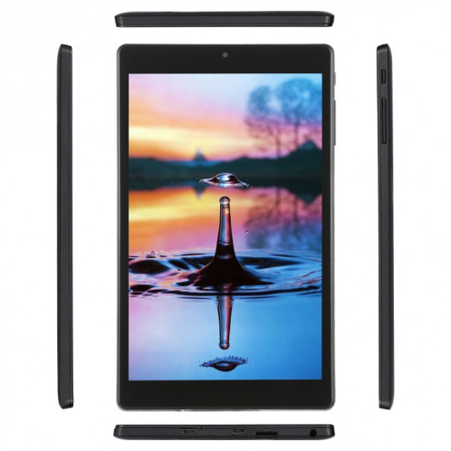 HSD Tablet PC, écran de 8 pouces 2.5D, 4GB + 64 Go, Windows 10, Intel Atom Z8300 Quad Core, Support TF Carte & Bluetooth & Dual WiFi & Dual Micro USB (Noir) SH921B965-011