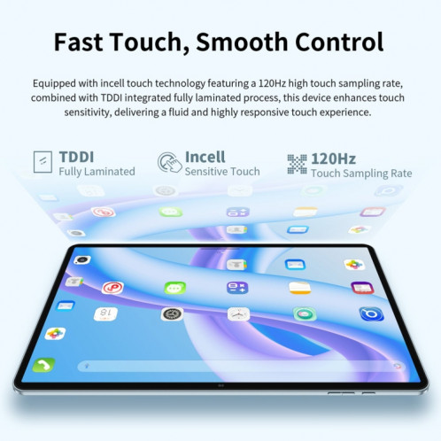Tablette PC Teclast M50 Plus 4G LTE 10,1 pouces, 6 Go + 128 Go, Android 14 MediaTek Helio G85 Octa Core, prise en charge double SIM ST8961210-019