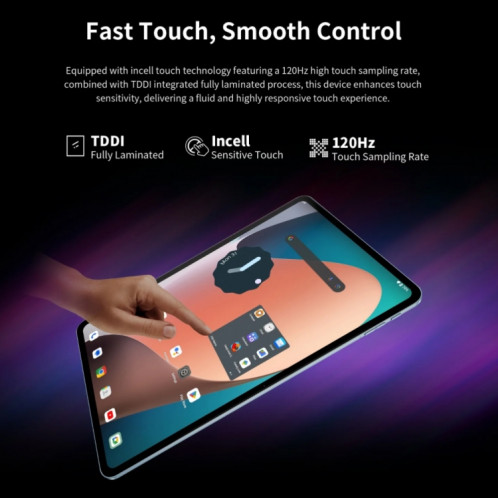 Tablette PC Teclast T60 Plus 4G LTE, 6 Go + 128 Go, 12 pouces Android 14 MediaTek Helio G88 Octa Core, prise en charge double SIM ST8963214-025