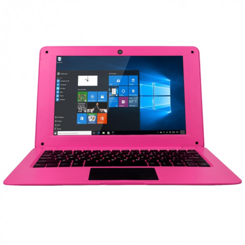 3350 Ordinateur portable de 10,1 pouces, 3GB + 32GB, Windows 10 OS, Intel Celeron N3350 Dual Core CPU 1.1GHZ-2.4GHz, Support & Bluetooth & Wifi & WiFi & HDMI, Plug UE (rose) SH060F611-013