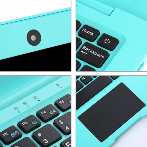 Ordinateur portable A133 10,1 pouces, 2 Go + 16 Go, Android 12, processeur Allwinner A64 Quad Core 1,6 GHz, prise en charge Bluetooth, WiFi et HDMI, (bleu) SH062L1338-012
