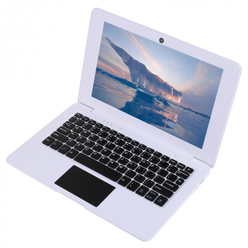 Ordinateur portable A133 10,1 pouces, 2 Go + 16 Go, Android 12, processeur Allwinner A133 Quad Core 1,6 GHz, prise en charge Bluetooth et WiFi, (blanc) SH062W1839-012