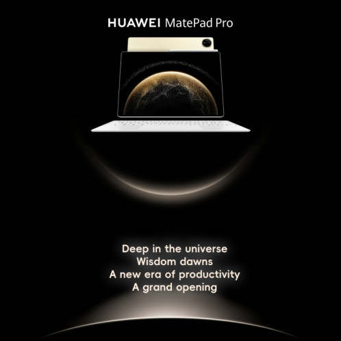 HUAWEI MatePad Pro 13,2 pouces 2025 Écran à lumière douce WiFi, 16 Go + 1 To, HarmonyOS 4.3 Hisilicon Kirin 9020 (Fluxay Gold) SH08LJ1016-014