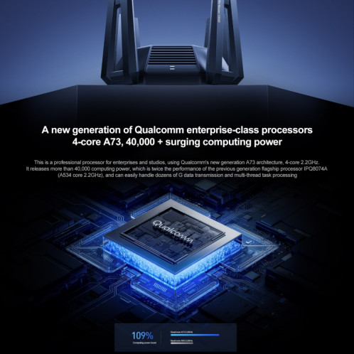 Répéteur d'accélération de jeu de réseau maillé sans fil à trois bandes Xiaomi routeur WiFi d'origine 10 Gigabit, prise américaine SX0040596-011