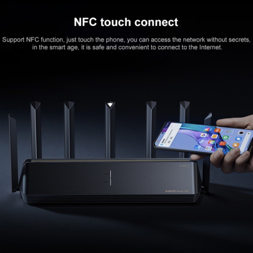Original Xiaomi WiFi Router 7000 Amplificateur de signal indépendant à 8 canaux Mémoire 1 Go, prise US SX0042229-016