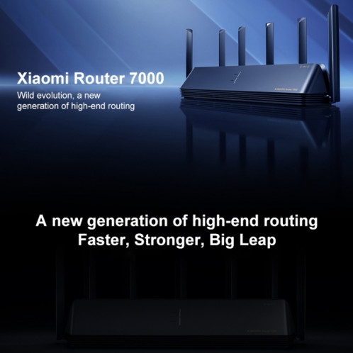 Original Xiaomi WiFi Router 7000 Amplificateur de signal indépendant à 8 canaux Mémoire 1 Go, prise US SX0042229-016