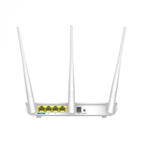 Tenda F3 Wireless 2.4GHz 300Mbps routeur WiFi avec 3 * 5dBi Antennes externes (blanc) ST052W1091-08