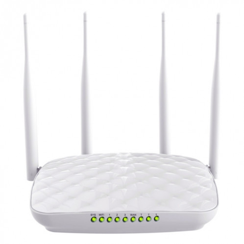 Tenda FH456 sans fil 2.4GHz 300Mbps routeur WiFi avec 4 * 5dBi Antennes externes (blanc) ST053W1868-07
