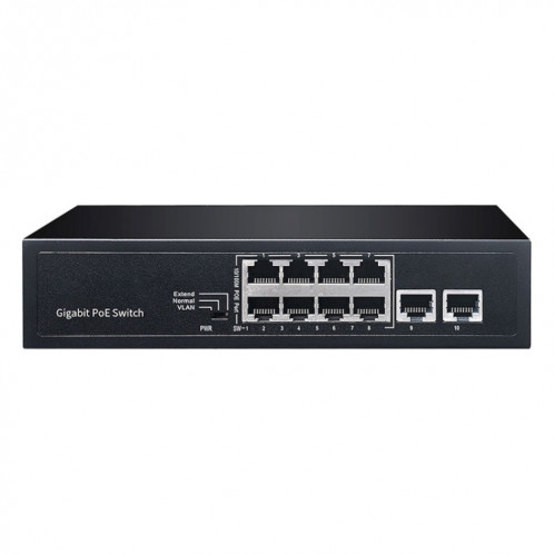 COMFAST CF-SG181P 10 ports Gigabit POE commutateur Ethernet 20 Gbps surveillance de la bande passante du fond de panier SC05001188-07