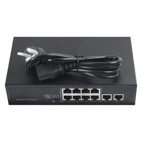 COMFAST CF-SG181P 10 ports Gigabit POE commutateur Ethernet 20 Gbps surveillance de la bande passante du fond de panier SC05001188-07