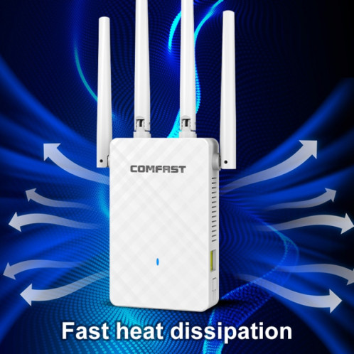 COMFAST CF-WR306S Amplificateur de signal WiFi sans fil 300 Mbps SC05011620-010