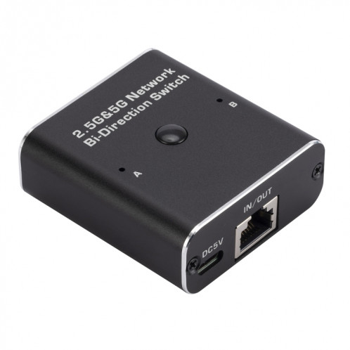 Commutateur bidirectionnel réseau RJ45 2,4 GHz + 5 GHz (noir) SH454B948-07