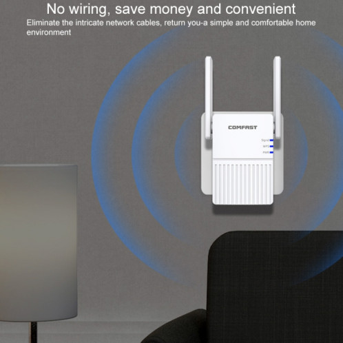 Comfast CF-N300 300Mbps WiFi WiFi Signal Signal AMPLIOR RÉPLOIRE ROUTER NETWORK ROUTER AVEC 2 ANTENNES SC36571119-07