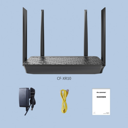 Comfast CF-XR10 1800MBPS WIFI6 Dual-Band Gigabit Dual-Band Signal Ménage Router Répéteur de routeur sans fil SC5636248-08
