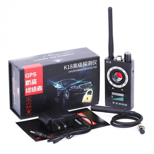 Détecteur de signal sans fil K18 Anti-sneak Sneak Shot Détecteur de signal GPS sans fil SH0010376-07