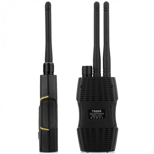 Détecteur de signal RF T-8000 Détecteur audio GSM Détecteur de balayage GPS (Argent) SH264S1118-09
