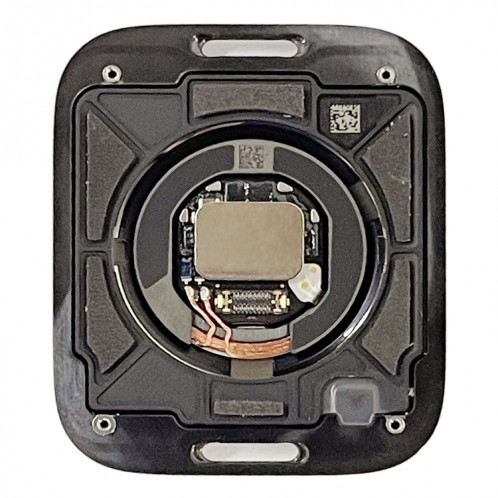 Pour Apple Watch Series 7 45MM Version GPS couvercle arrière en verre avec bobine de charge sans fil SH00561963-06