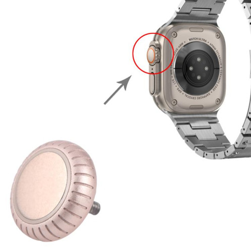 Écrou de couronne de rechange pour Apple Watch Series 10 42 mm/46 mm (doré) SH274J1486-04