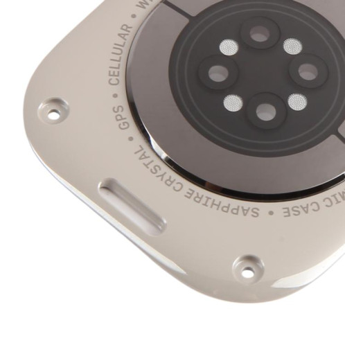 Coque arrière en céramique d'origine (blanche) pour Apple Watch Ultra 3 49 mm SH445W1869-07