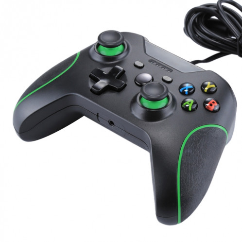 Gamepad de contrôleur de jeu d'USB câblé pour la console XBOX ONE / PC / ordinateur portable, longueur de câble: environ 2.1m SG00051692-09