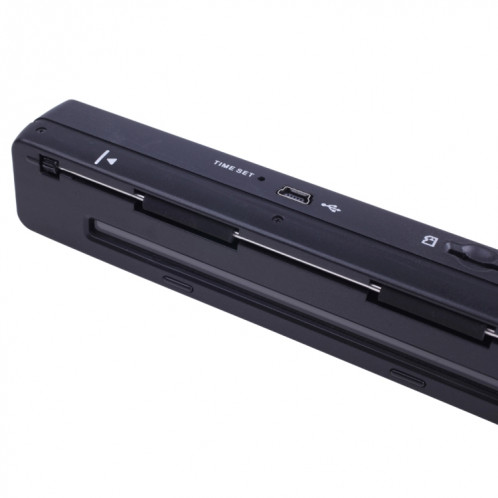 iScan01 Portable Document Portable HandHeld Scanner avec affichage à LED, A4 Contact Image Sensor, support 900DPI / 600DPI / 300DPI / PDF / JPG / TF (noir) SI001B0-06